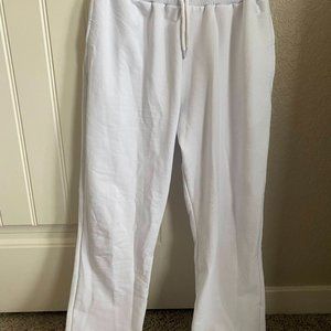 Nasty Gal White Joggers